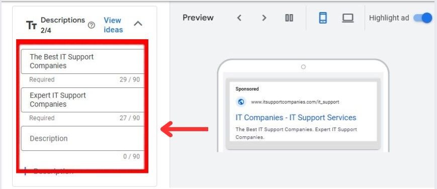 Description it support
