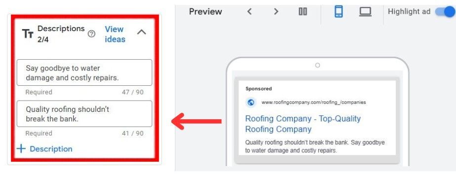 Description Roofing Companies