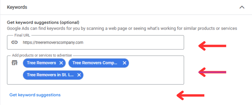 keywords