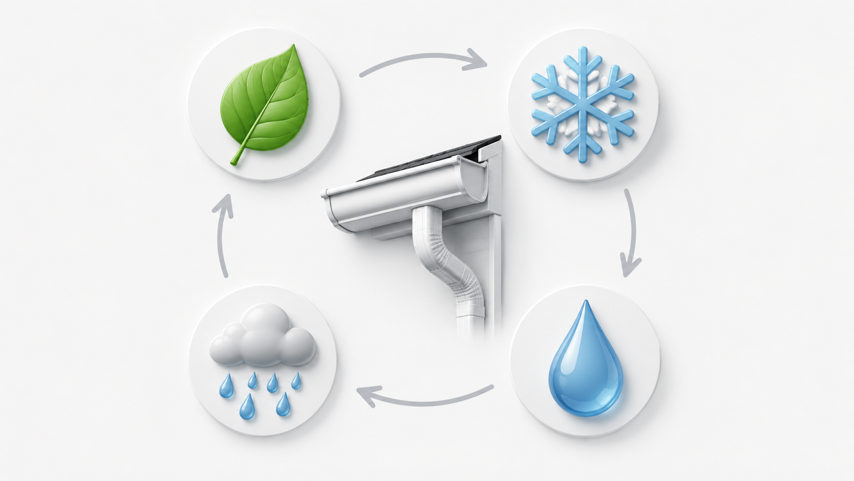 Seasonal schedule for gutter upkeep
