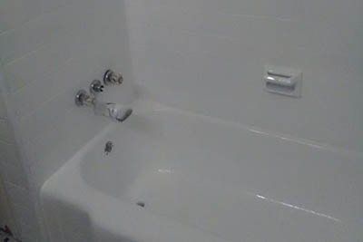 before shower