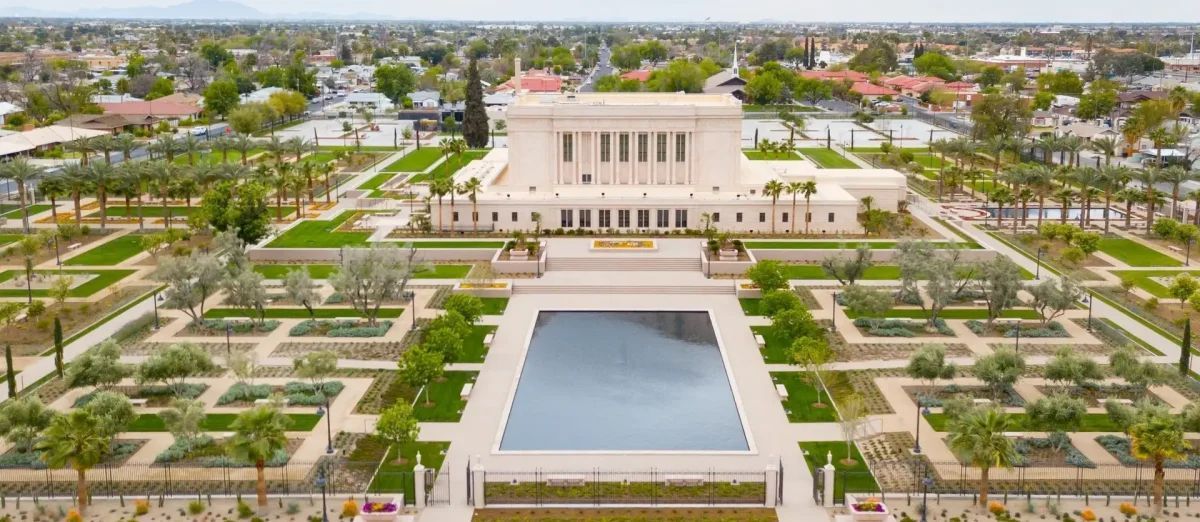 Mesa Arizona Temple landmark near Bonelli Financial Group - Expert Mesa Mortgage Broker Travis Erick