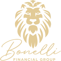 Bonelli Financial Group branding and logo displayed prominently on homepage