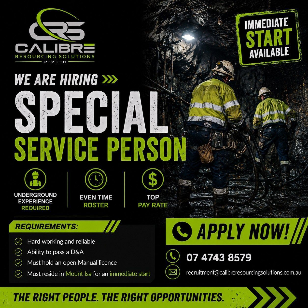 SPECIAL SERVICE PERSON
