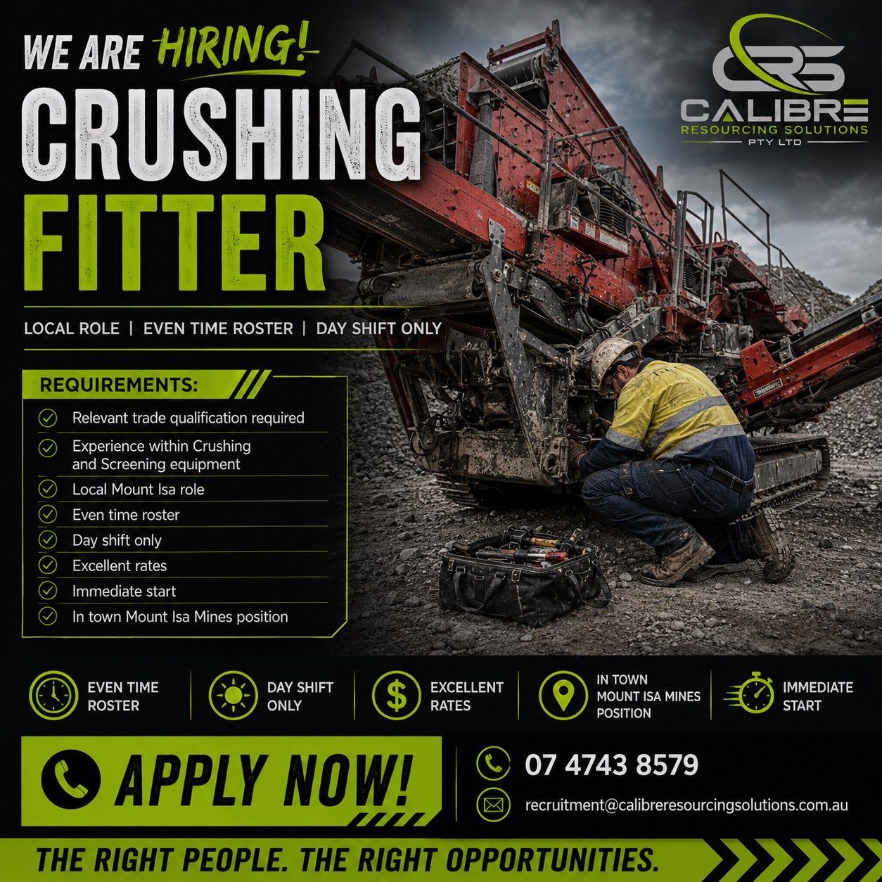 CRUSHING FITTER