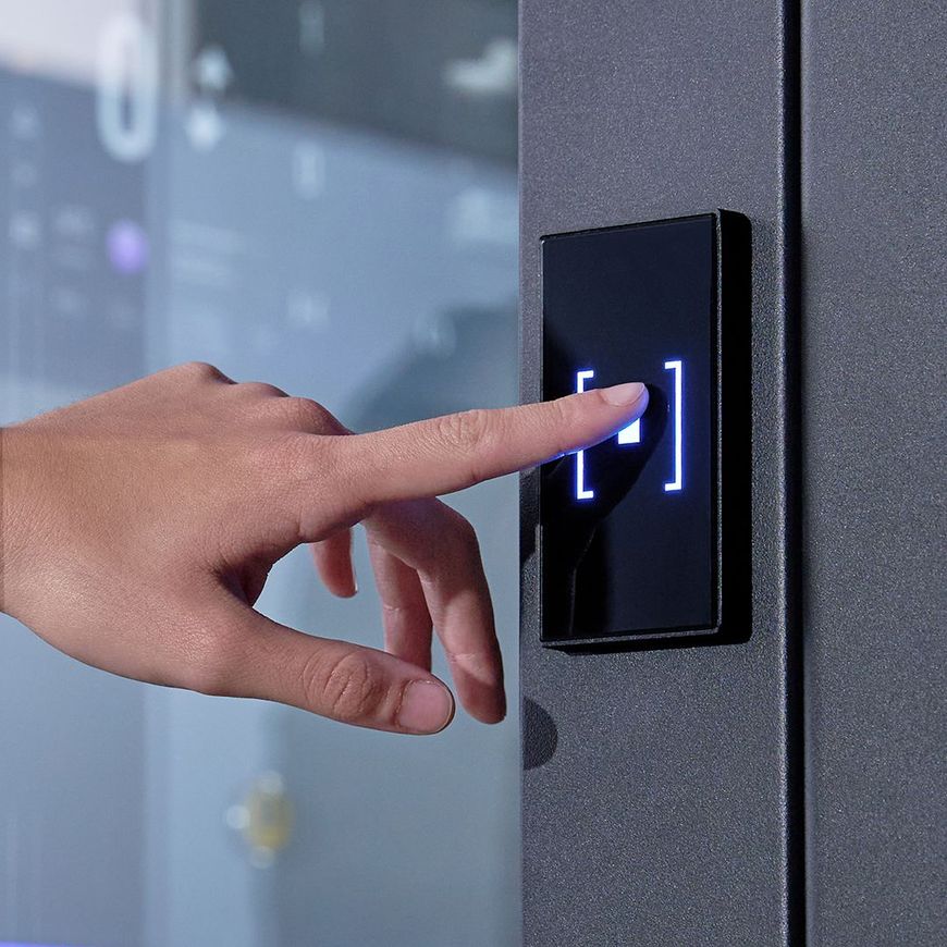 SUITE TOUCH installata in un ambiente contemporaneo
