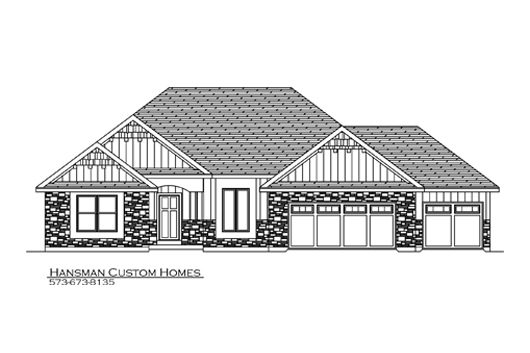See if the Huron Floor Plan Is Right for Your Custom Home in Columbia, MO With Hansman Custom Homes