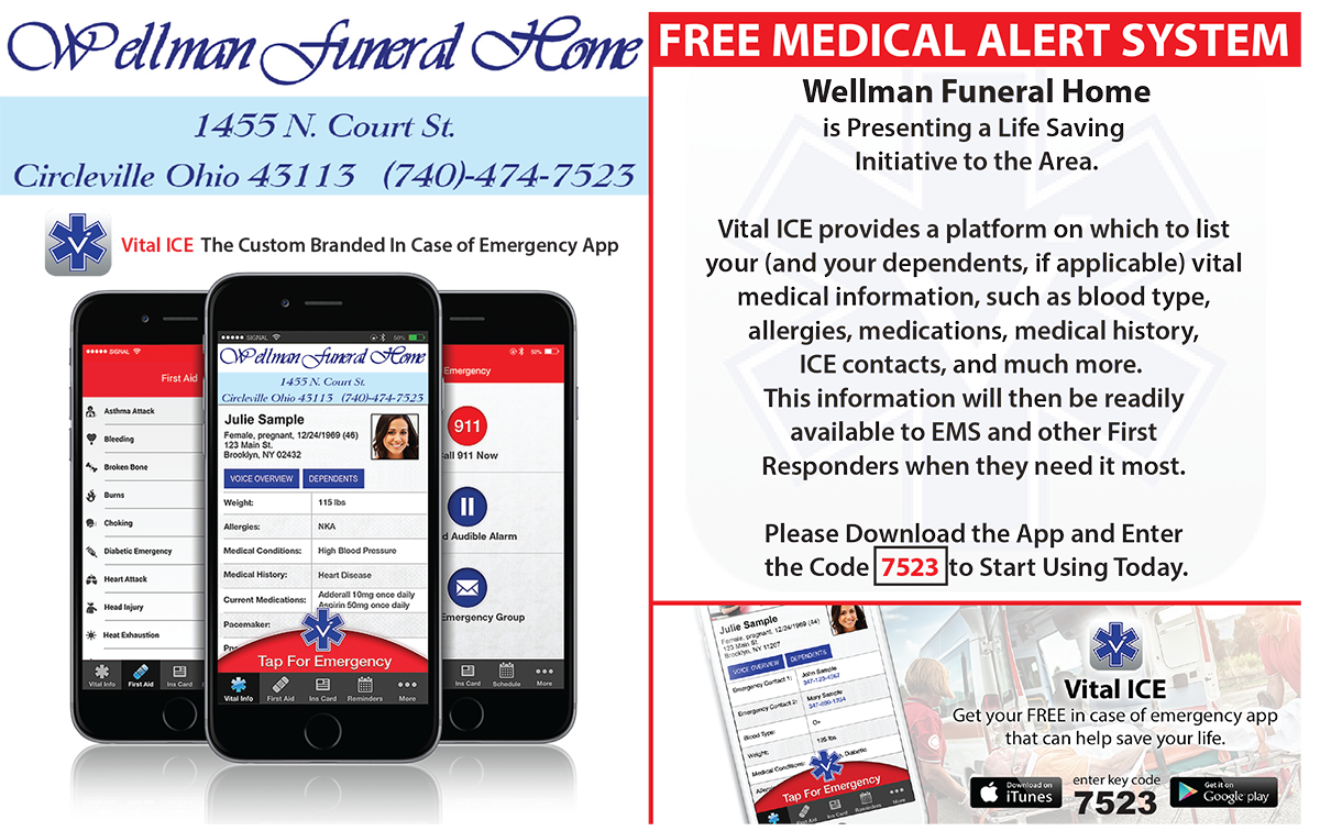 Wellman Funeral Home Inc. | Circleville, OH