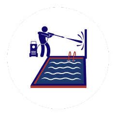 Pool deck and cage cleaning | Tarpon Springs, FL | Tri County Power Washing