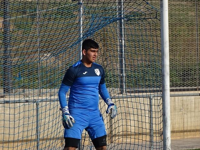 Debut for our goalkeeper from India, Aaryan Saroha