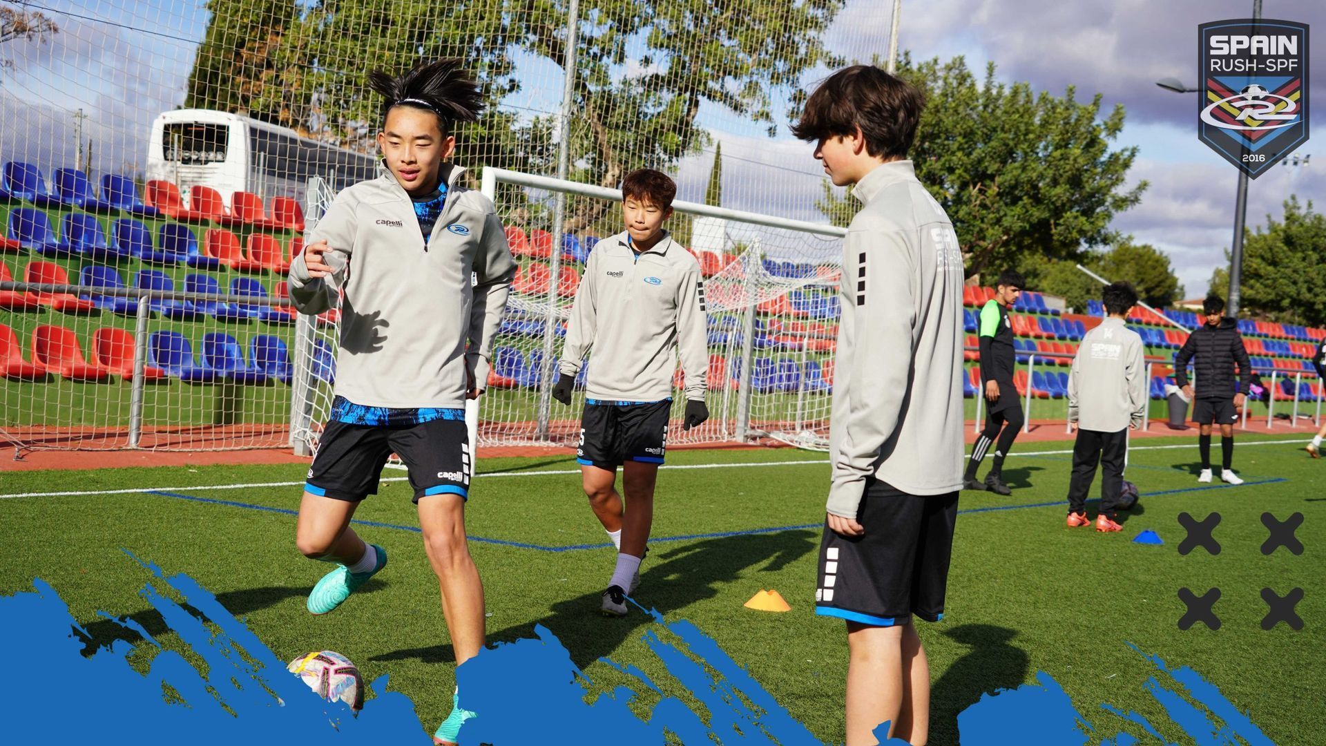UEFA Champions League Meets Soccer Academy: Spain Rush-SPF