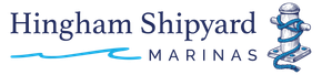 Placeholder text with a wave logo, "at Watch Hill Marinas" text.