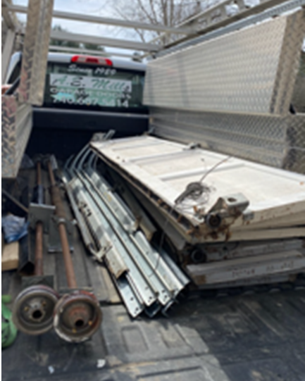 Garage Door Replacement Completed Job — Lancaster, OH — A.E. Mills Garage Doors