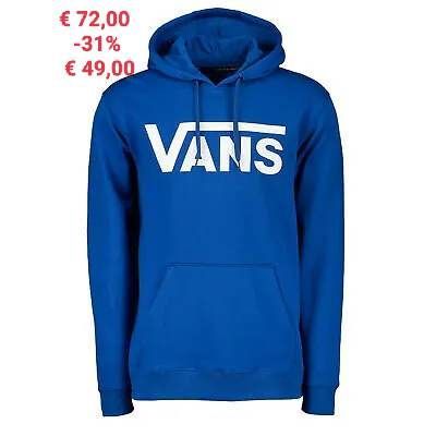 Vans - Felpa blu con cappuccio