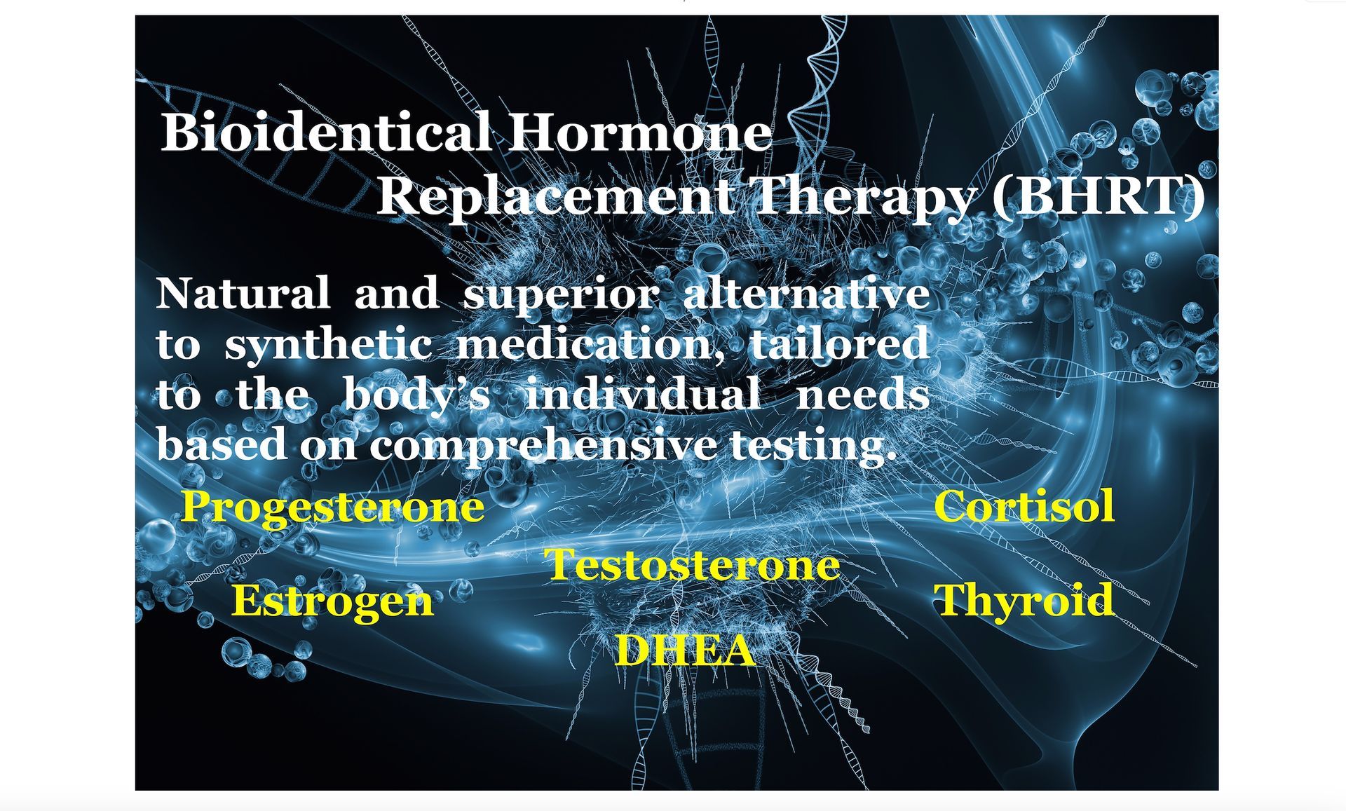 Bioidentical hormone replacement therapy