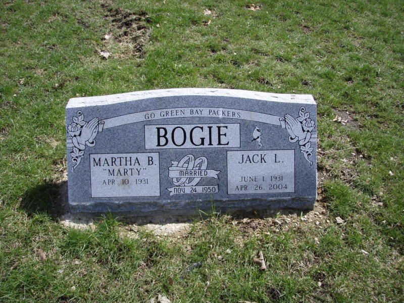 Gray tombstone with 