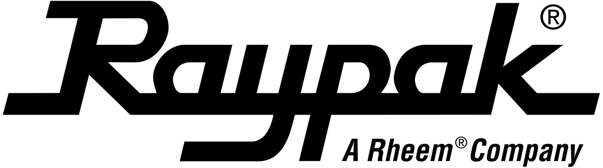 Raypak logo with text 