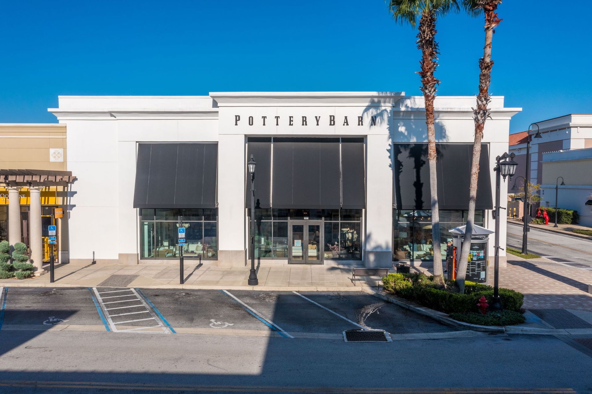St. Johns Town Center Pottery Barn Store Front View — Jacksonville, FL — Hatchett Electrical Contracting