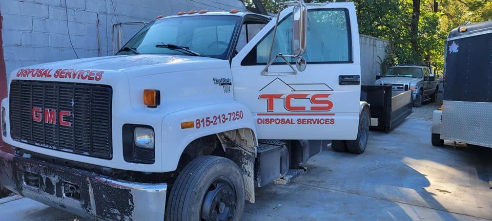 White GMC truck with