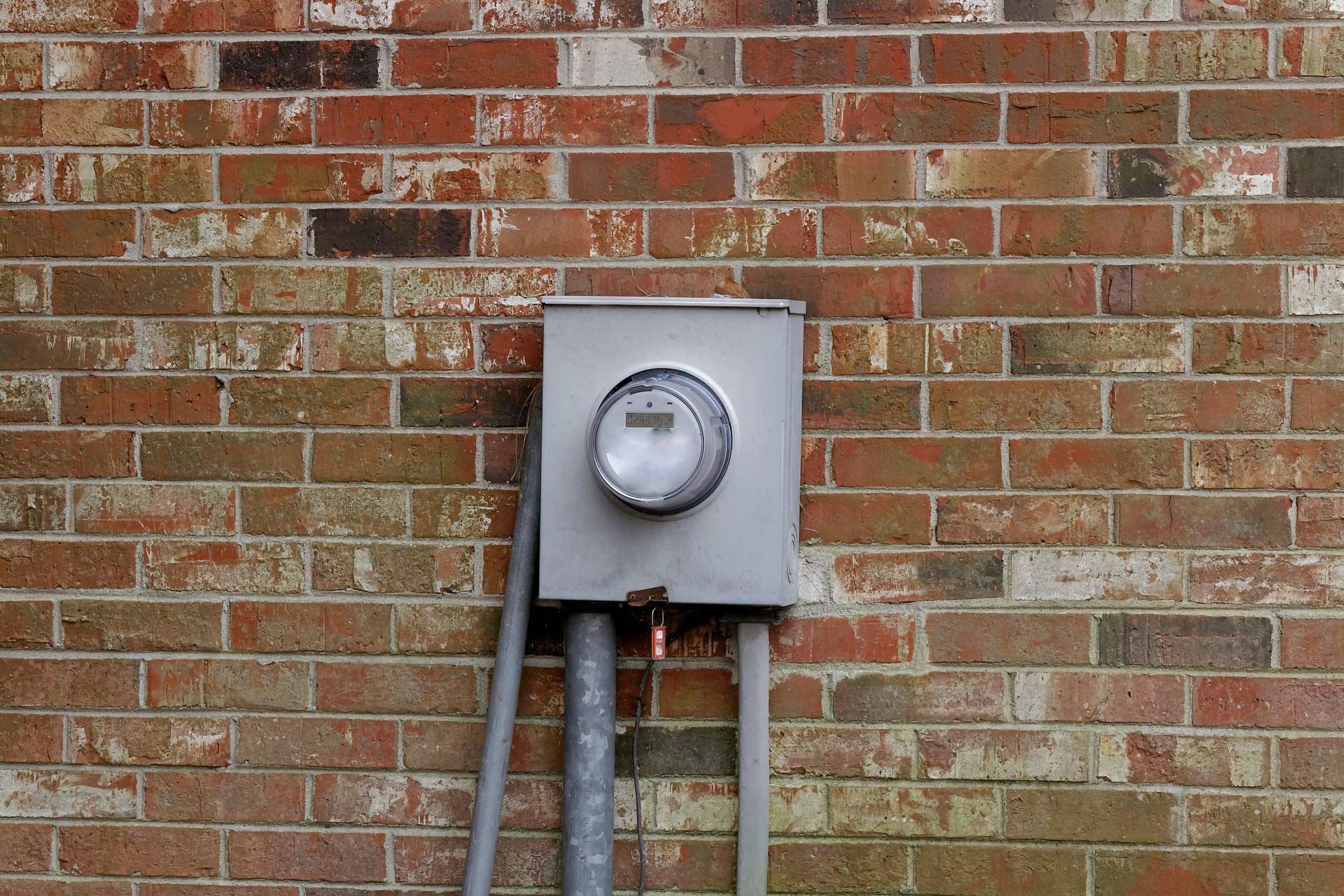 Electricity Meter on Wall