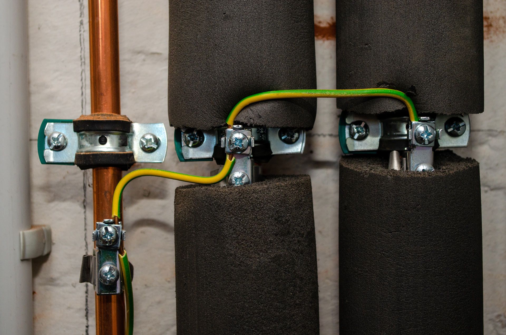 Copper Pipe and Wires