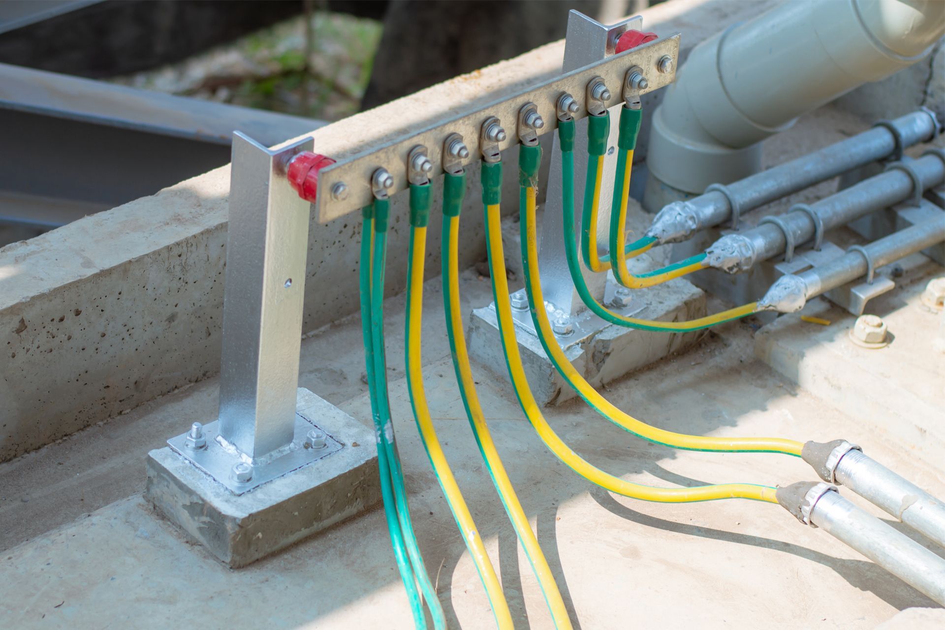 Electrical High Voltage Ground Bar