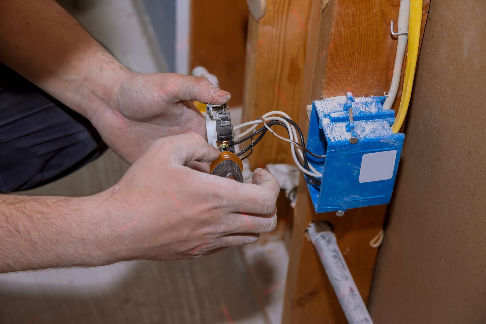 Installing Electrical Outlet