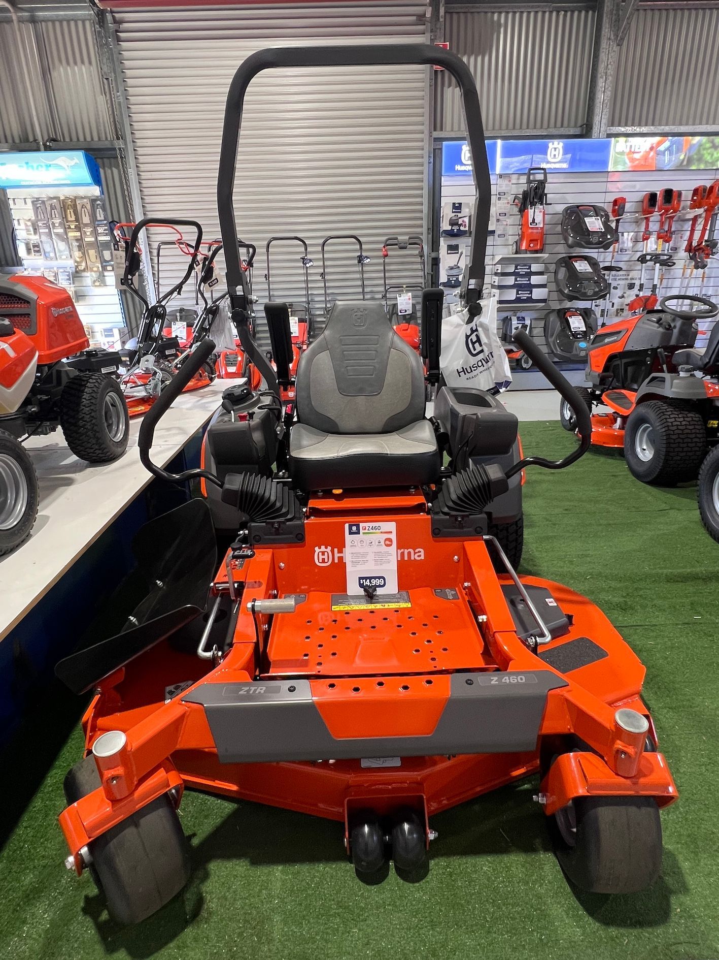 Husqvarna Zero Turn Mower On Display — CBS Chainsaw & Brushcutter Specialists - HUSQVARNA in Wauchope, NSW