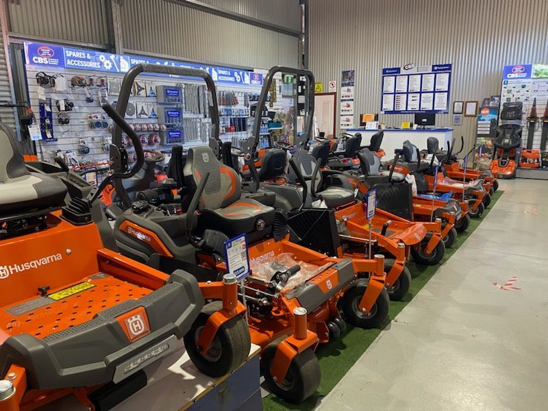 Husqvarna Zero turn Mower Display — CBS Chainsaw & Brushcutter Specialists - HUSQVARNA in Wauchope, NSW
