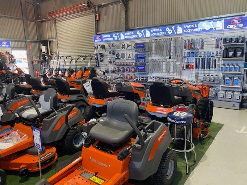 Inside Our Showroom — CBS Chainsaw & Brushcutter Specialists - HUSQVARNA in Wauchope, NSW