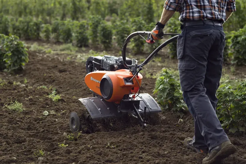 Using a Tiller In Your Vegetable Garden— CBS Chainsaw & Brushcutter Specialists - HUSQVARNA in Wauchope, NSW