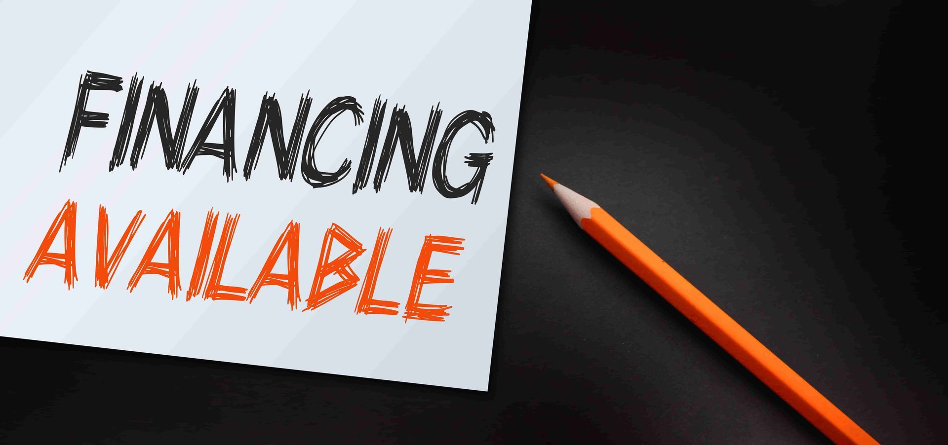 A Piece Of Paper With The Words Financing Available — CBS Chainsaw & Brushcutter Specialists - HUSQVARNA in Wauchope, NSW