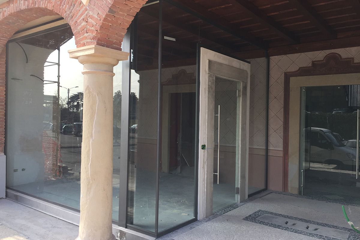 porte in vetro