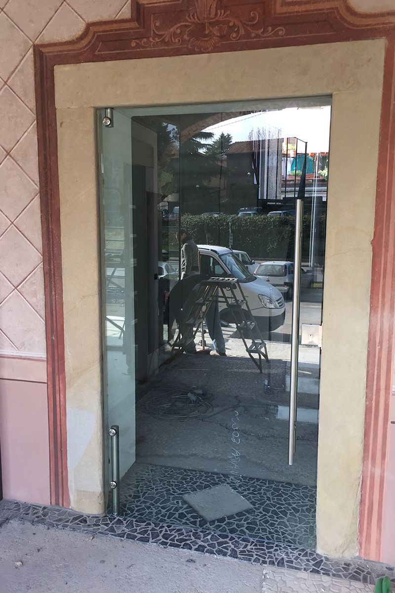 porte in vetro