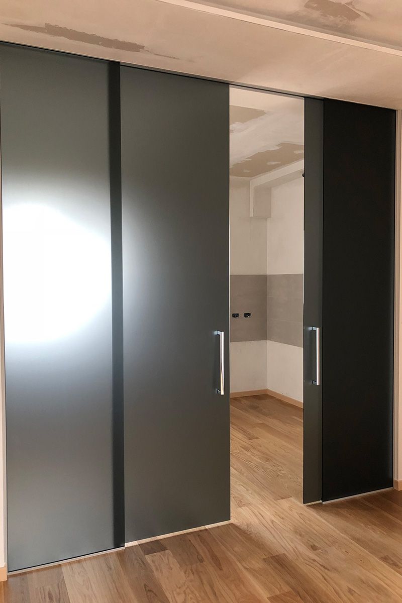 porta in vetro