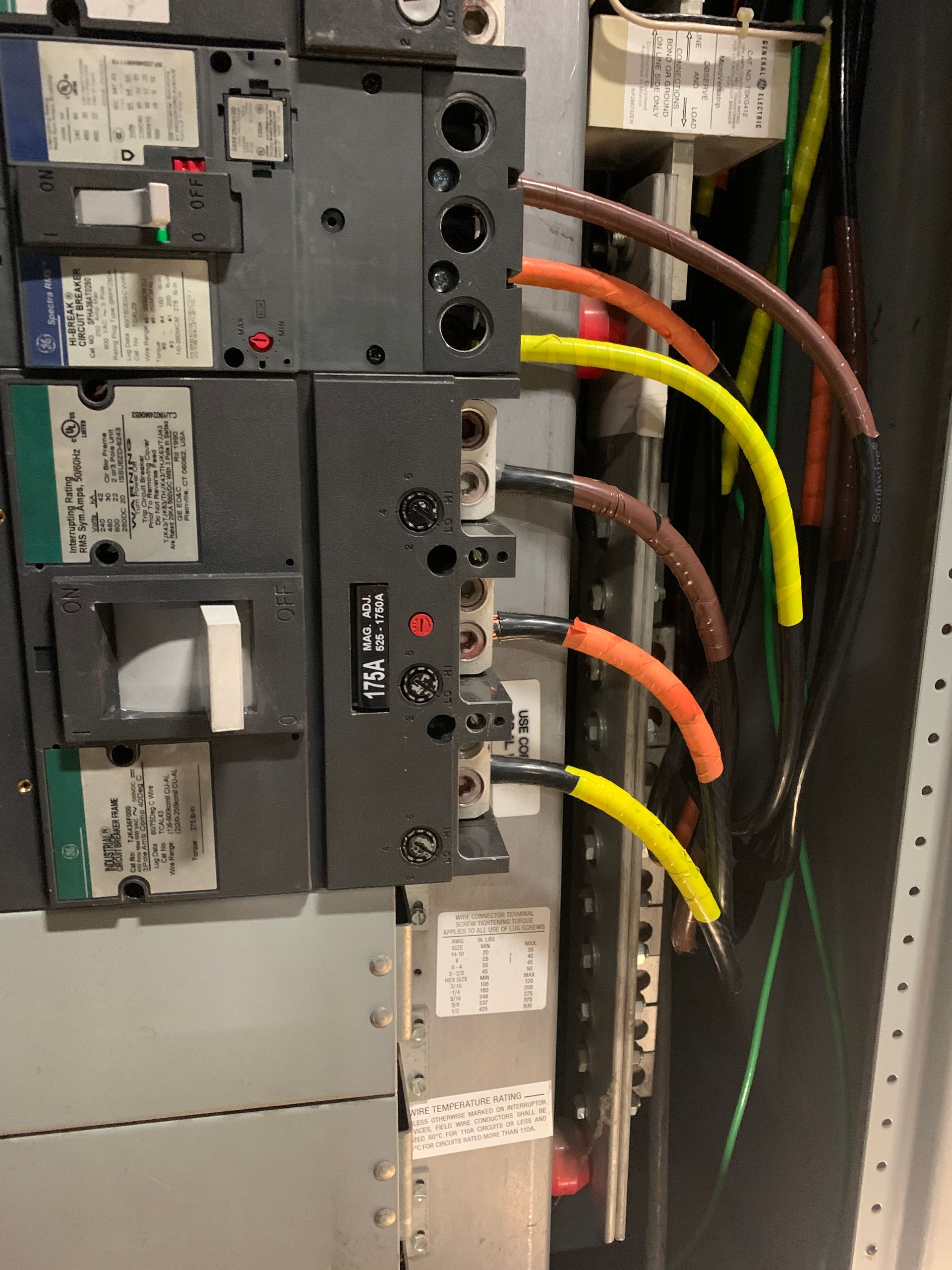 Close-Up of A Circuit Breaker Panel Displaying Intricate Wiring | Bloomington, CA | Expressway Electric