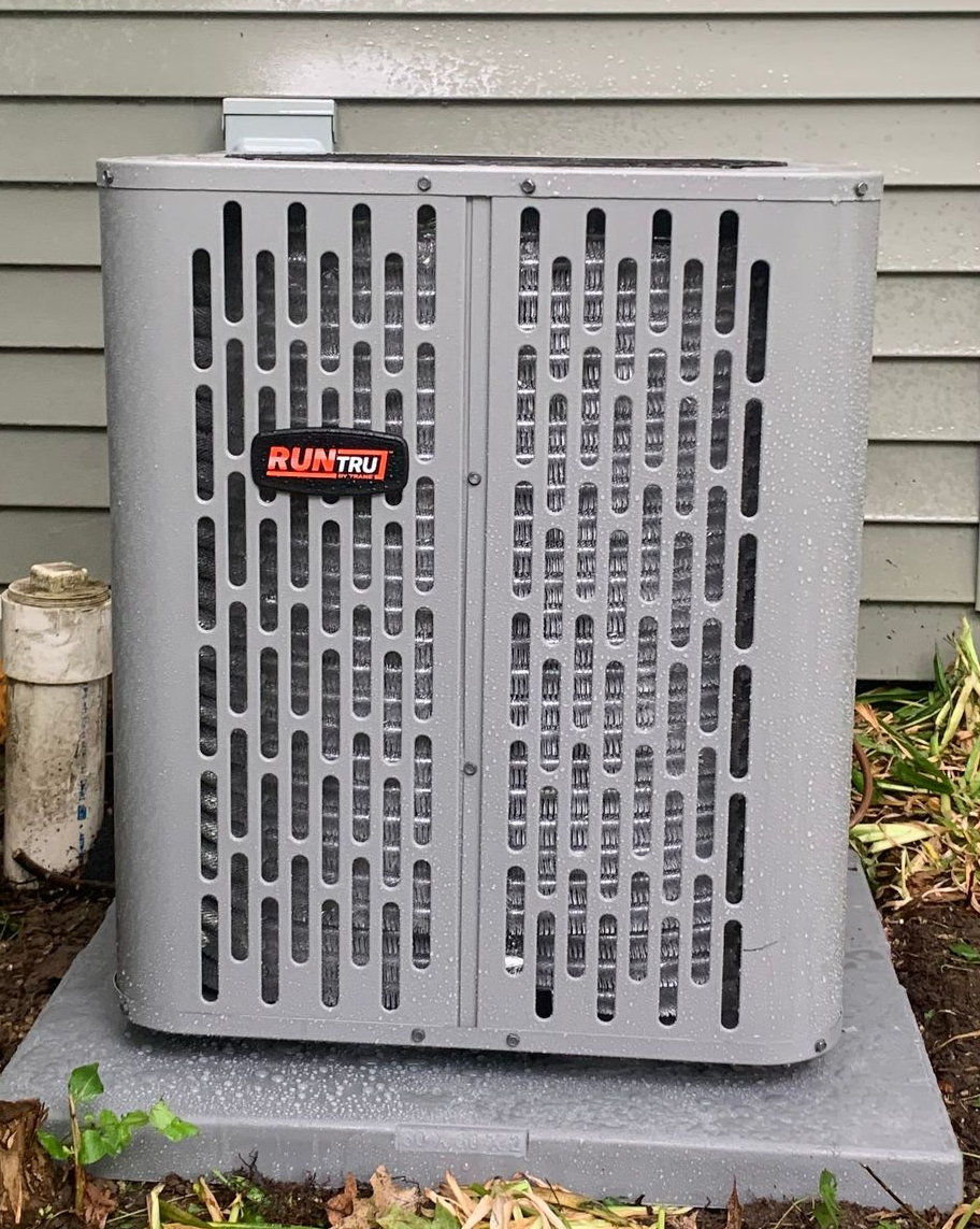 New Central Air Conditioning Unit