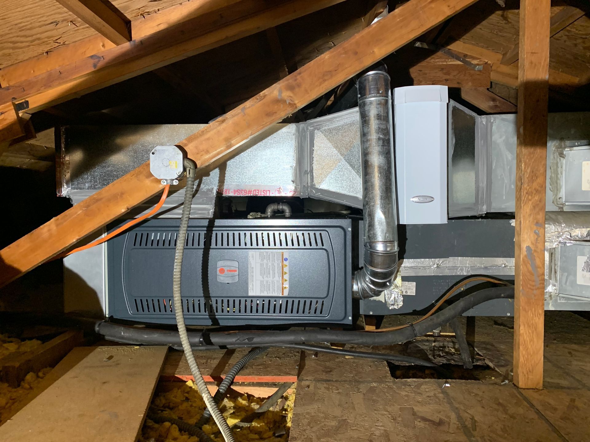 Attic Furnace Installation