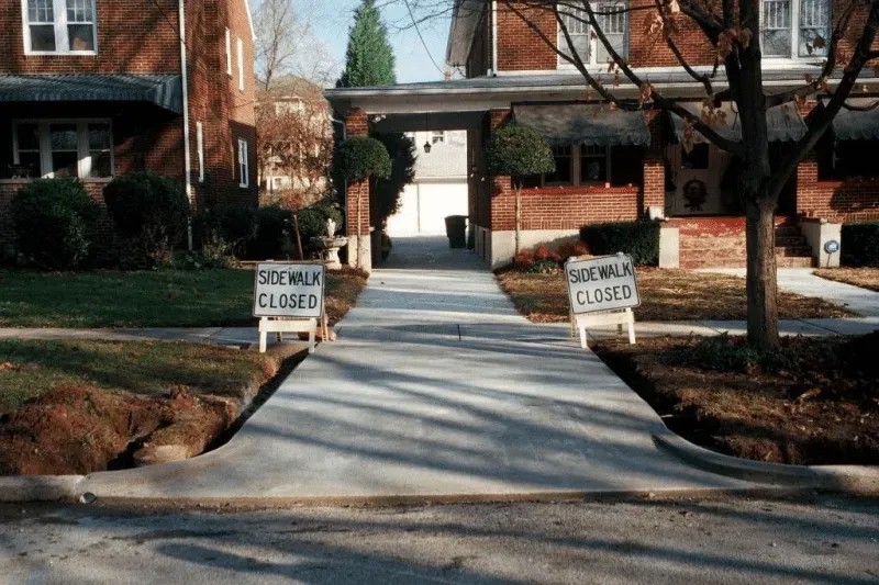Brick Wall and Road Signs — Glade Hill, VA — Creative Curbs