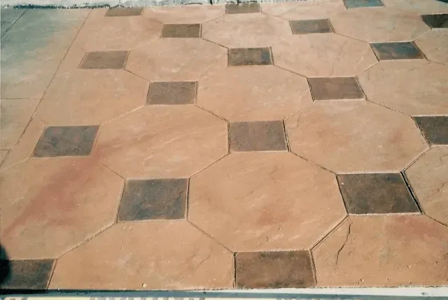 Shapes Concrete Pathway — Glade Hill, VA — Creative Curbs