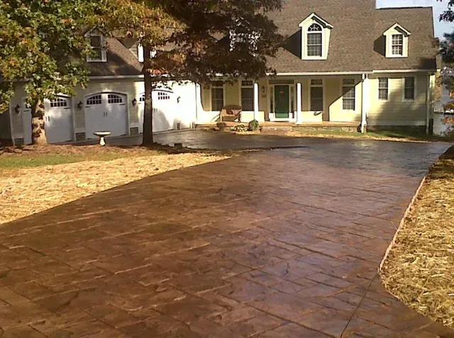 Brown Driveway and Trees — Glade Hill, VA — Creative Curbs