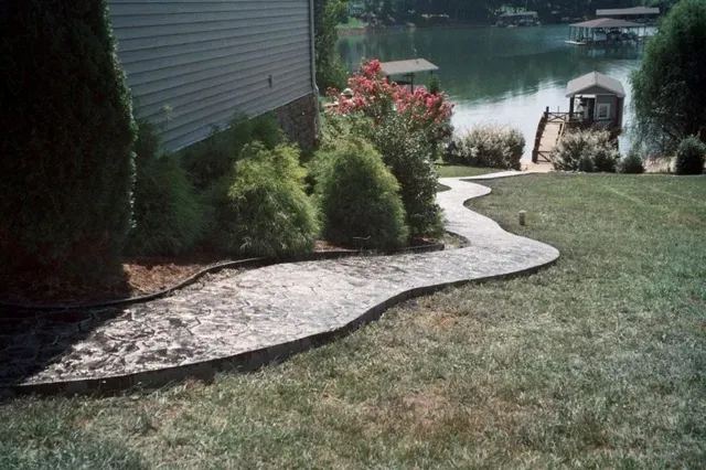 Plants and River — Glade Hill, VA — Creative Curbs