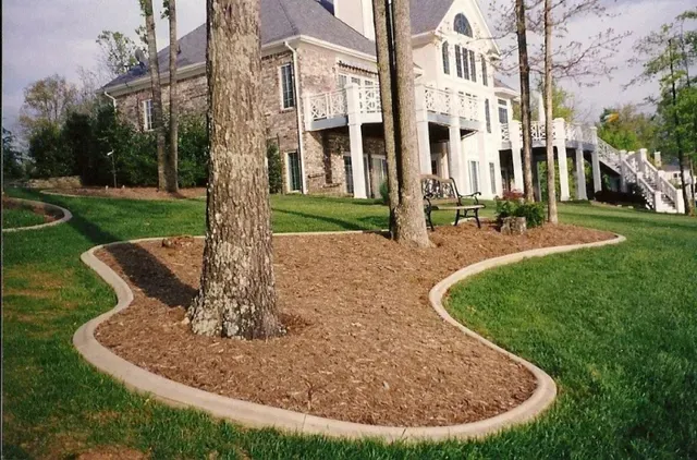 White House with Big Trees — Glade Hill, VA — Creative Curbs