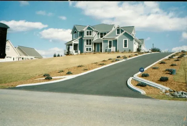 House and Road — Glade Hill, VA — Creative Curbs