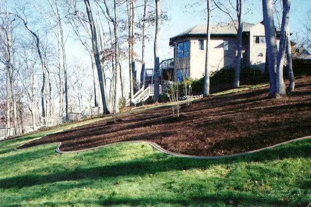 White House with Trees — Glade Hill, VA — Creative Curbs