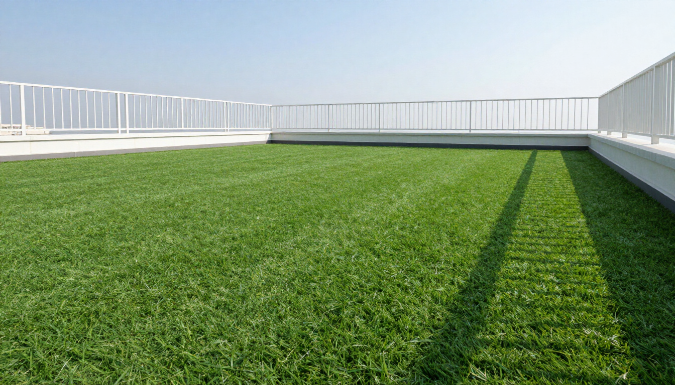Maintained rooftop Artificial Grass in Kent, WA with clean turf and professional repair for lasting performance.