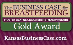 The business case for breastfeeding has won a gold award.