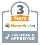 HomeAdvisor 3 years screened & approved