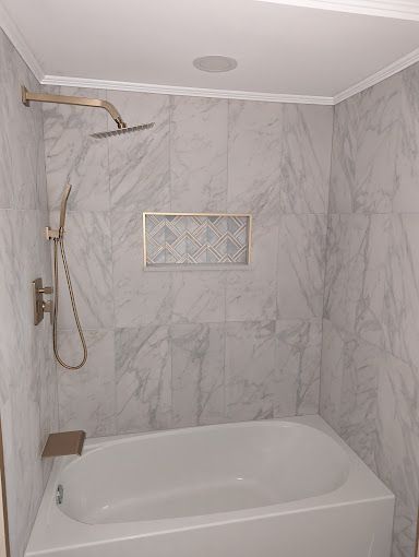 Shower remodel - Ocean State Tile and Remodeling