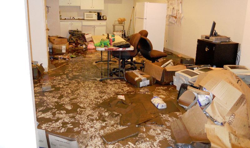 water damage restoration